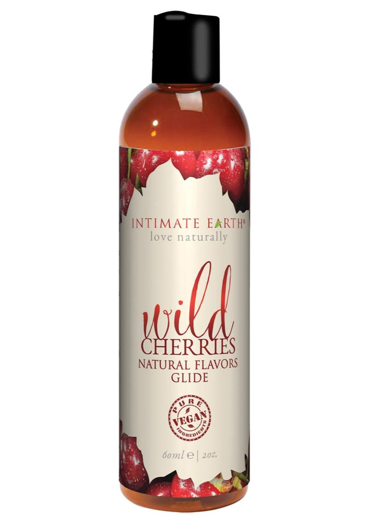 Intimate Earth Oral Pleasure Glide Lubricant Wild Cherries - 2oz