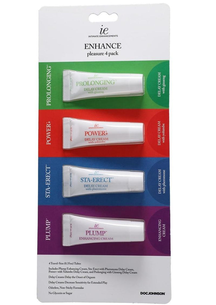 Intimate Enhancements Enhance Pleasure Penis Stimulation - 4 Pack
