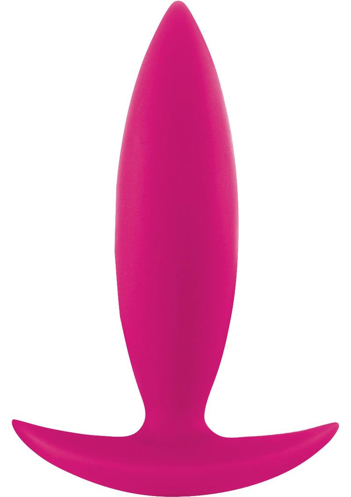 Inya Spade Silicone Butt Plug - Pink - Small