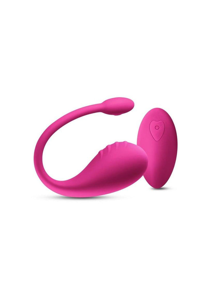 Inya Venus Rechargeable Silicone Vibrator with Remote Control - Pink