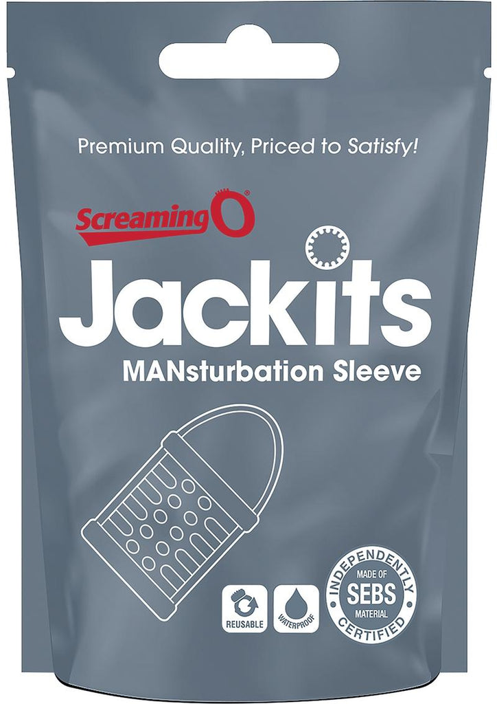 Jackits Mansturbation Sleeve - Clear