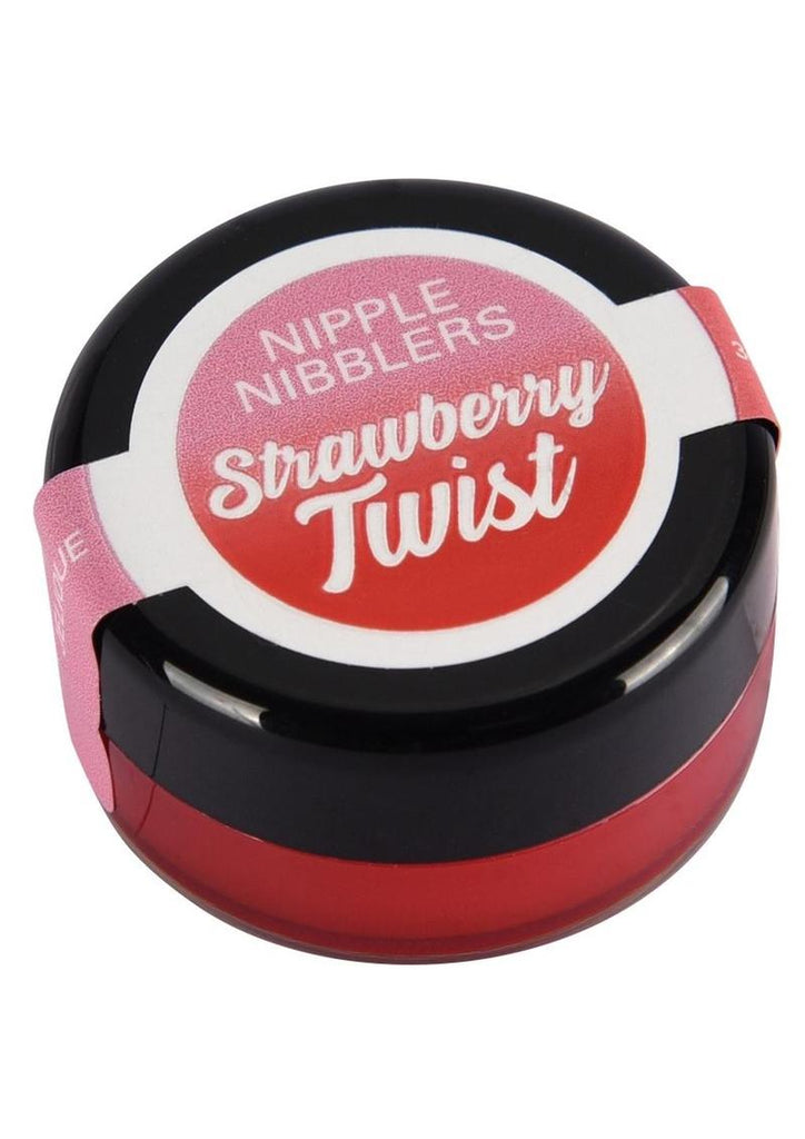 Jelique Nipple Nibblers Cool Tingle Balm Strawberry Twist 3 Gm. 1 Pc.
