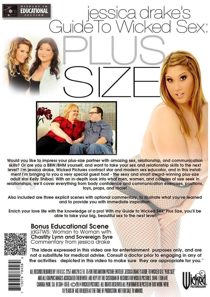 Jessica Drake's Guide to Wicked Sex Plus Size Sex DVD
