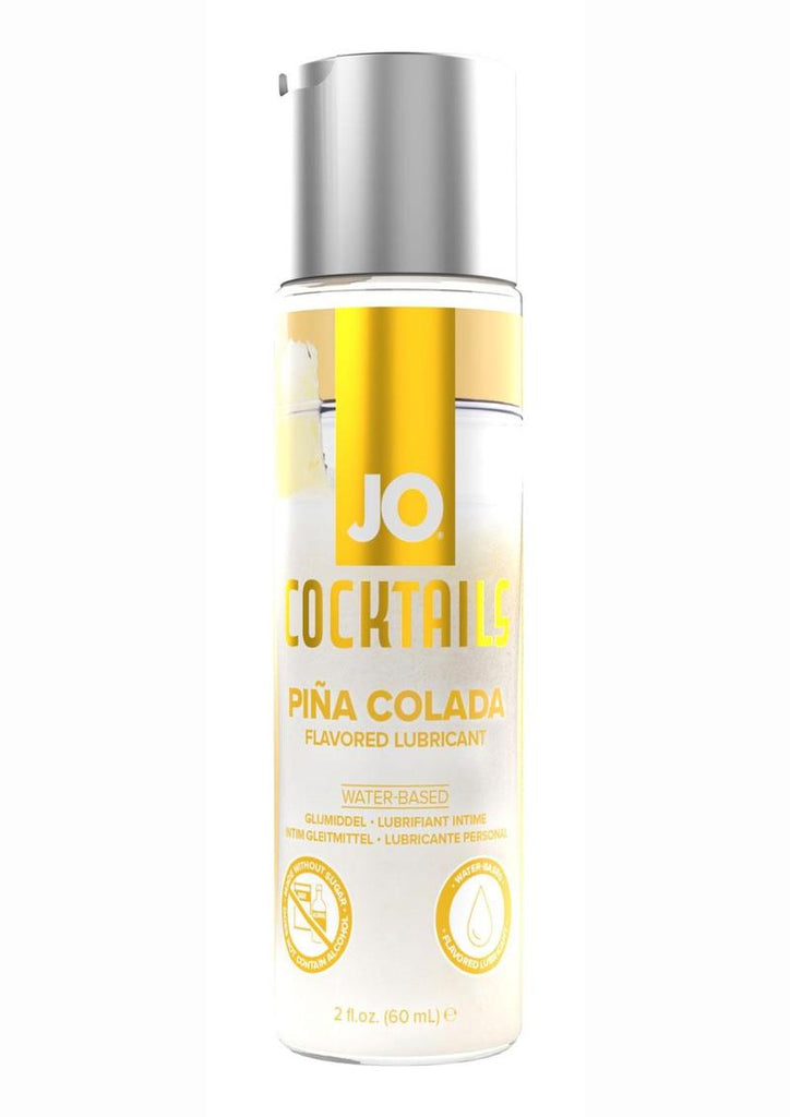 JO Cocktails Water Based Flavored Lubricant - Pina Colada - 2oz