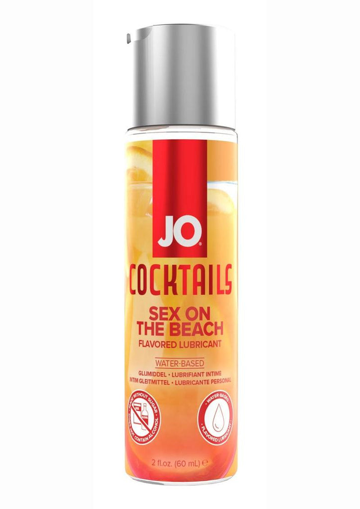 JO Cocktails Water Based Flavored Lubricant - Sex On The Beach - 2oz