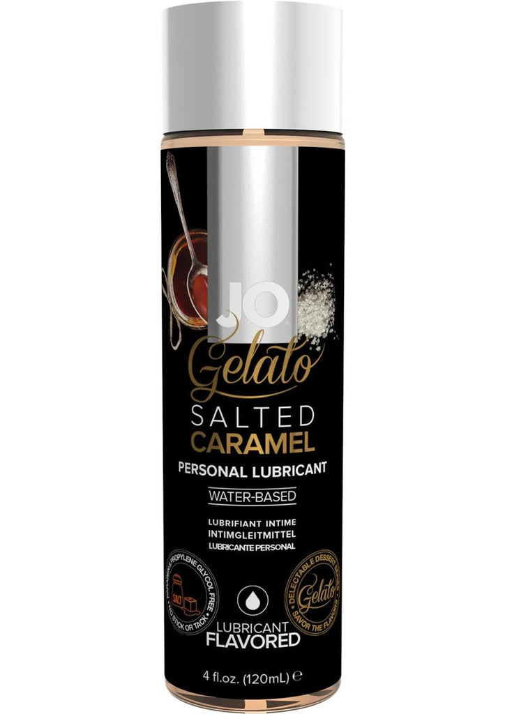 JO Gelato Water Based Flavored Lubricant Salted Caramel - 4oz