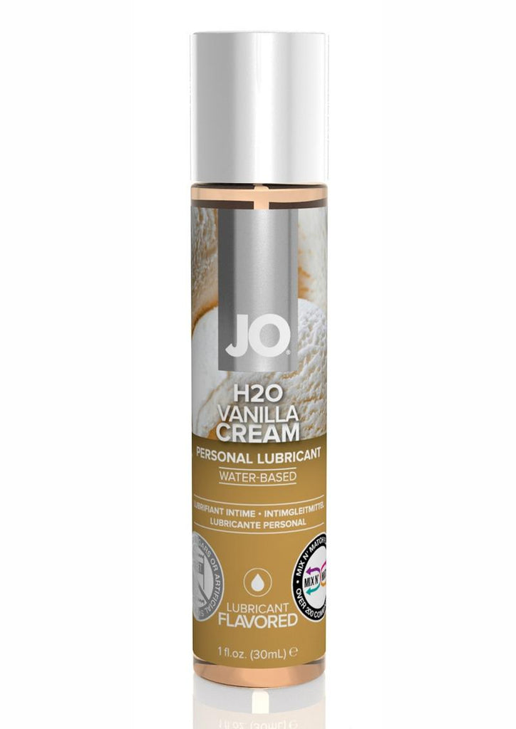 JO H2o Water Based Flavored Lubricant Vanilla Cream - 1oz