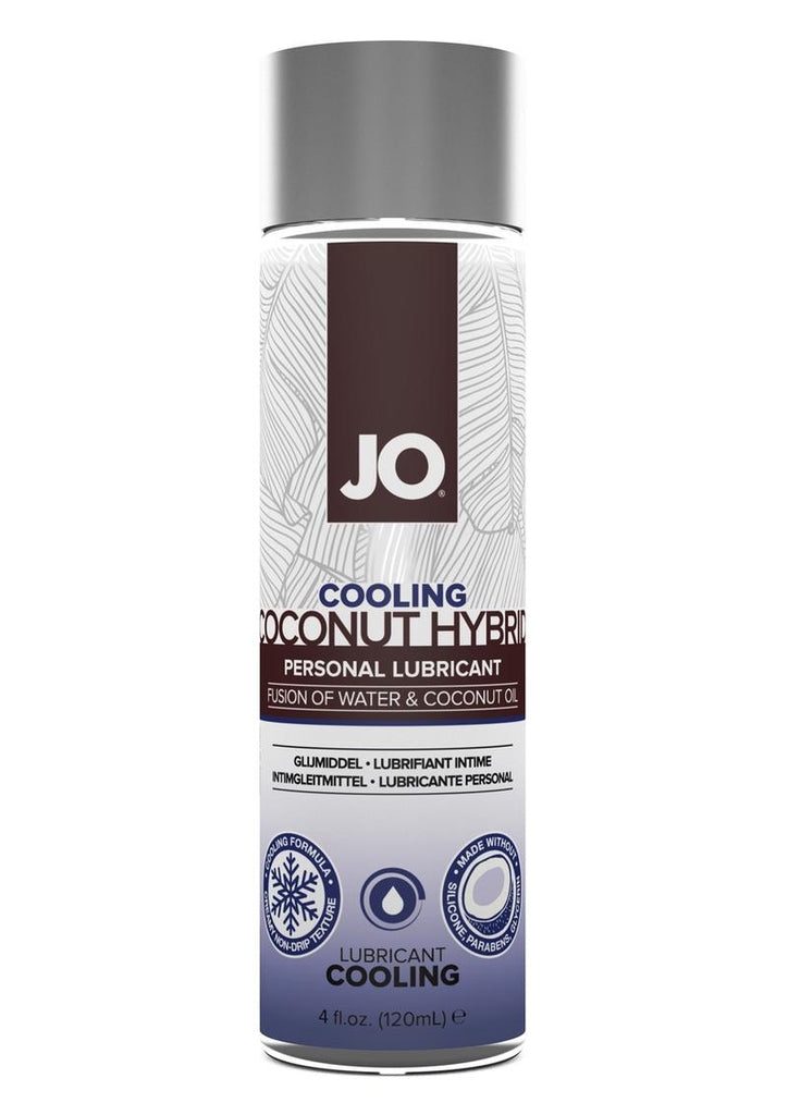JO Silicone Free Coconut Hybrid Cooling Lubricant - 4oz