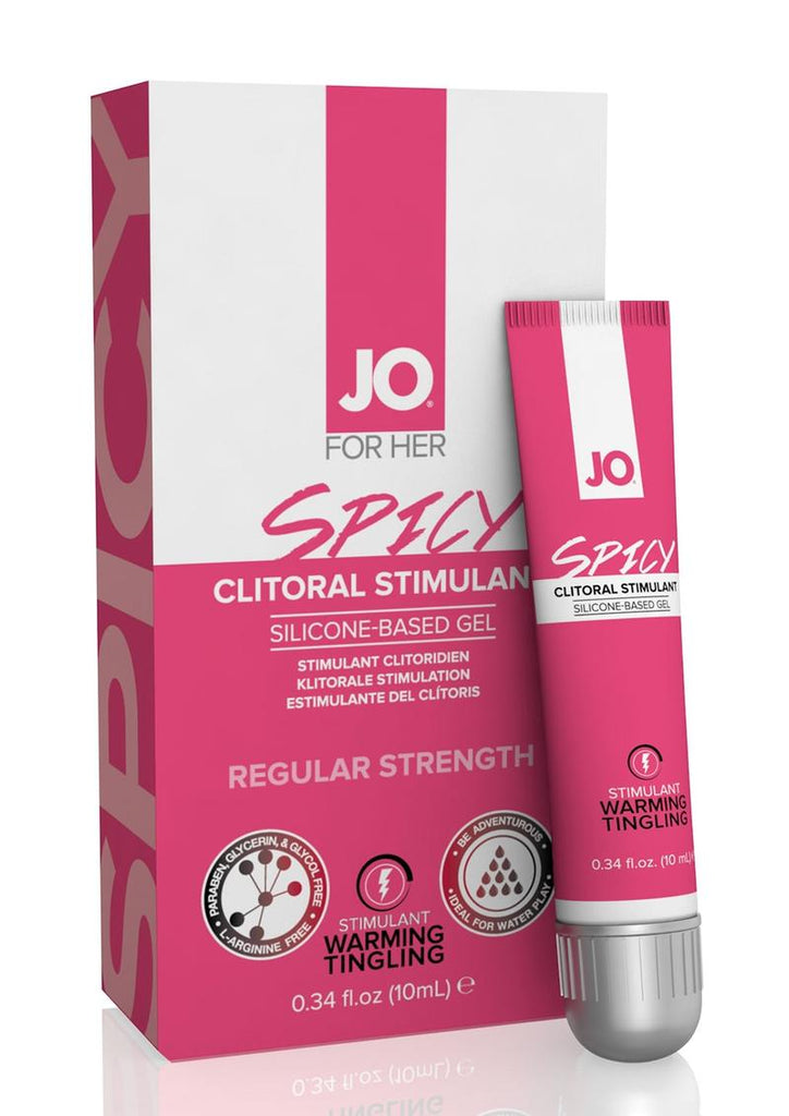 JO Spicy Silicone Clitoral Stimulant Gel - .34oz
