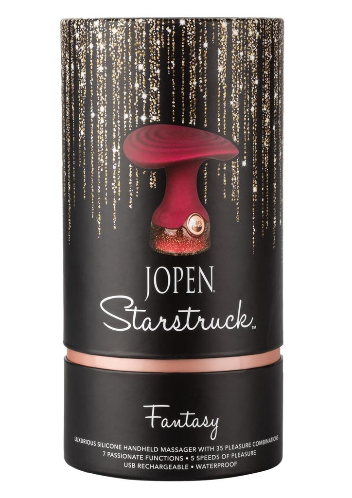 Jopen Starstruck Fantasy Rechargeable Silicone Massager - Red