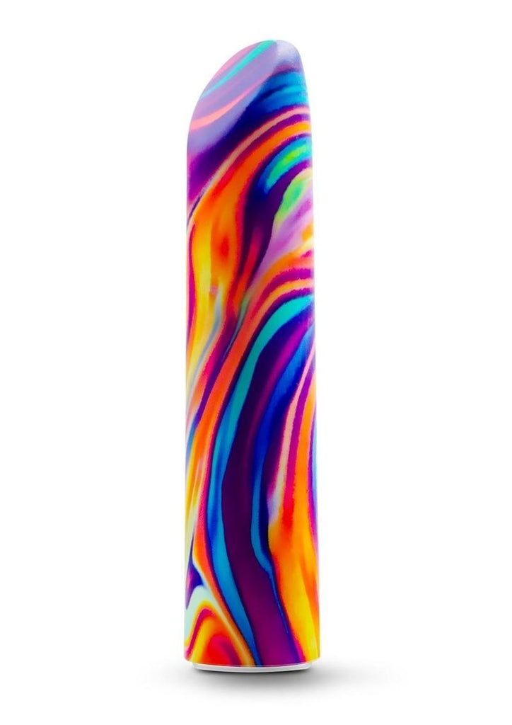 Limited Addiction Psyche Rechargeable Power Vibrator - Multicolor/Rainbow