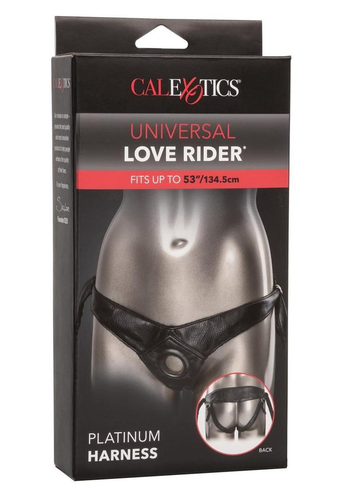 Love Rider Platinum Harness Strap-On - Black