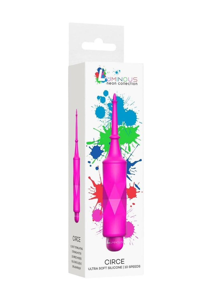 Luminous Circe Bullet with Silicone Sleeve - Fuchsia/Pink