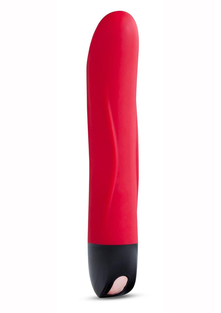 Lush Maya G-Spot Rechargeable Silicone Vibrator - Scarlet - Red