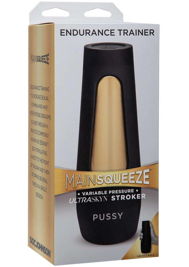 Main Squeeze Endurance Trainer Ultraskyn Masturbator - Pussy - Flesh/Vanilla