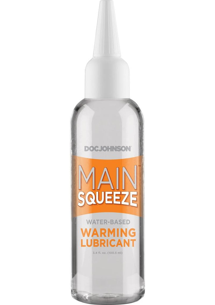 Main Squeeze Warming Water Based Lubricant - 3.4oz