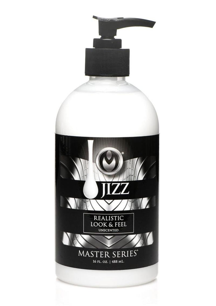 Master Series Jizz Unscented Water Based Lube - 16oz