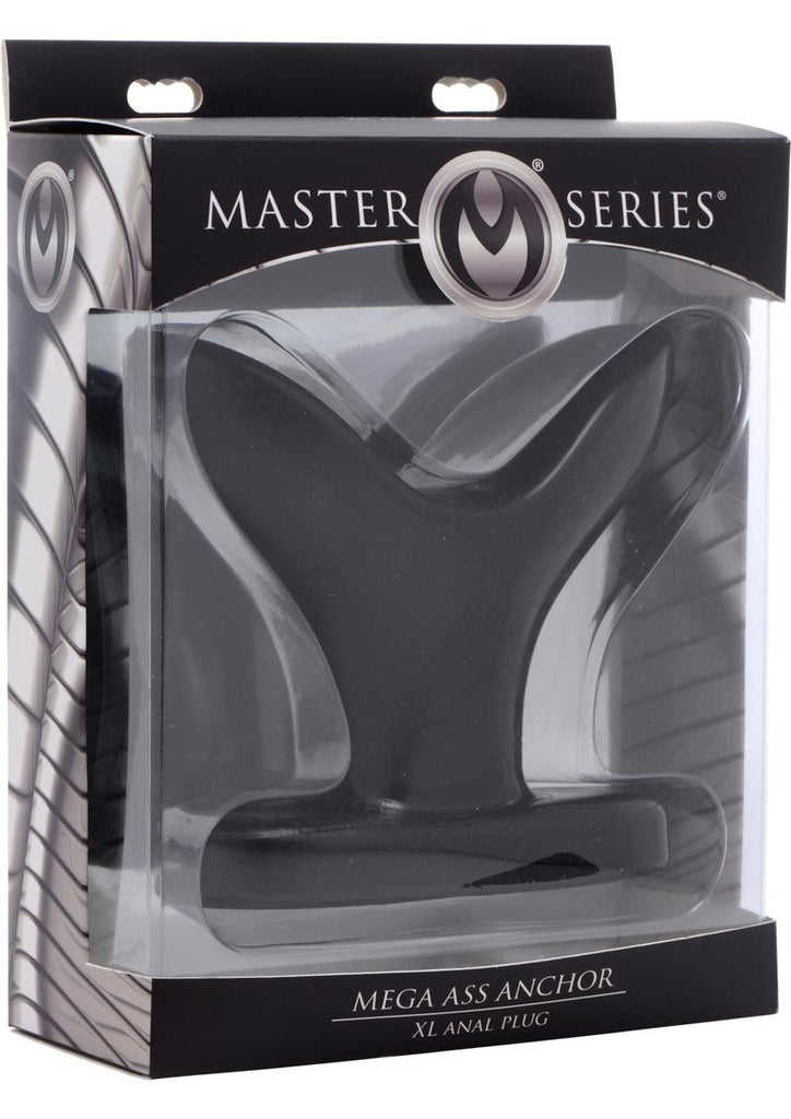 Master Series Mega Ass Anchor XL Anal Plug - Black