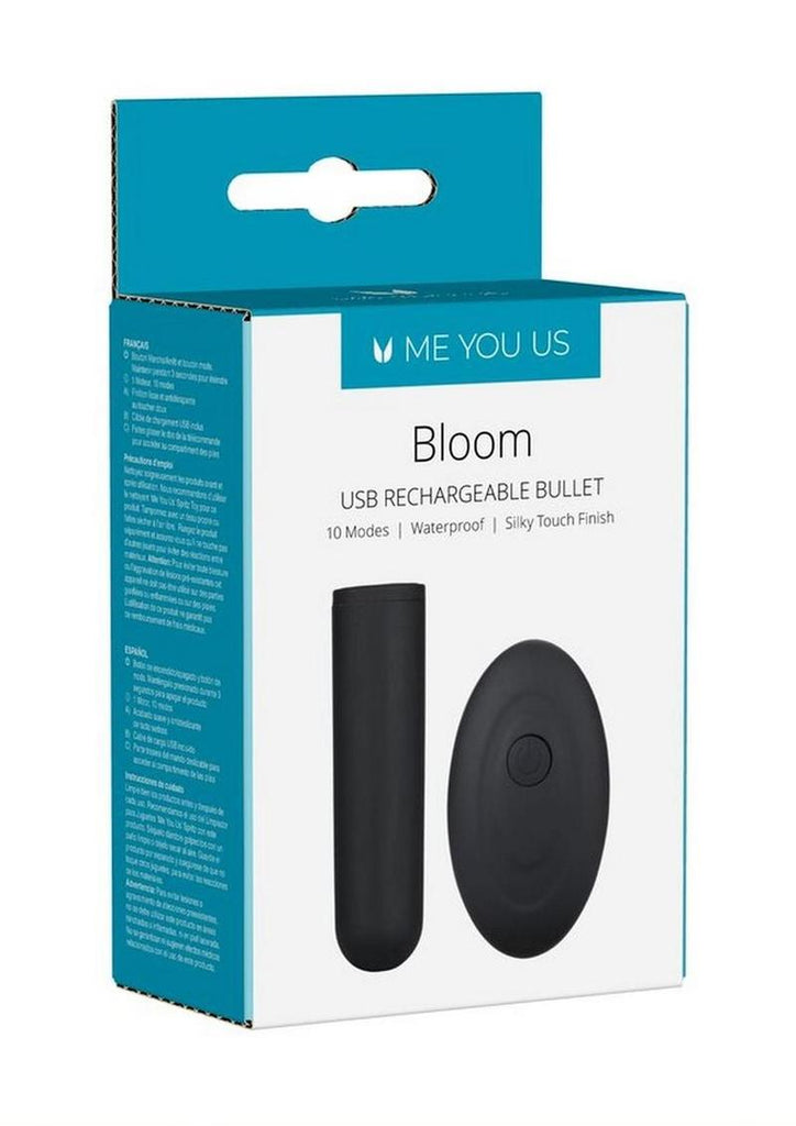 ME YOU US Bloom Rechargeable Bullet - Black