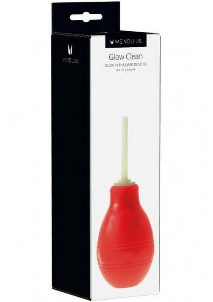 ME YOU US Glow Clean Douche - Glow In The Dark/Red