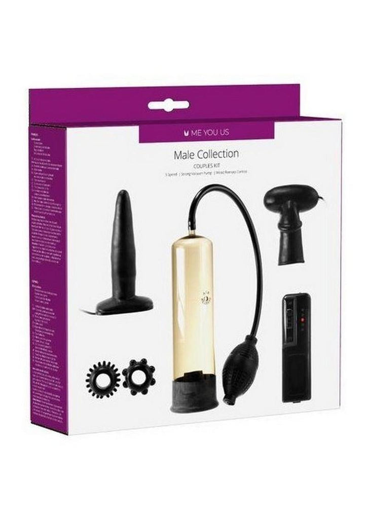 ME YOU US Male Collection Couples Kit - Black