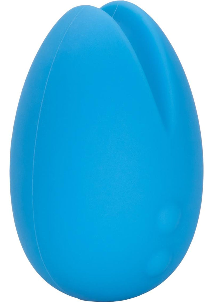 Mini Marvels Marvelous Eggciter Silicone Rechargeable Massager - Blue