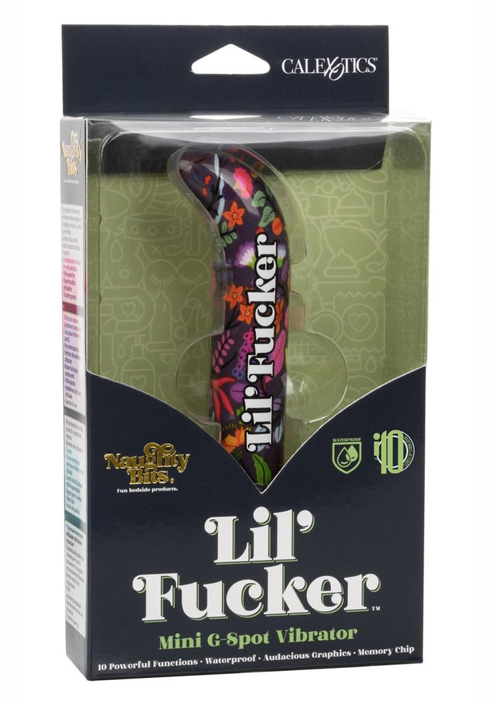 Naughty Bits Lil' Fucker Mini G-Spot Vibrator - Multicolor