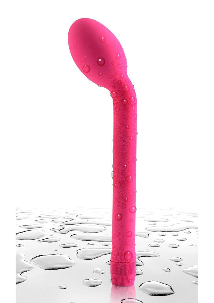 Neon Luv Touch Slender G Vibrator Waterproof - Pink - 7.25in
