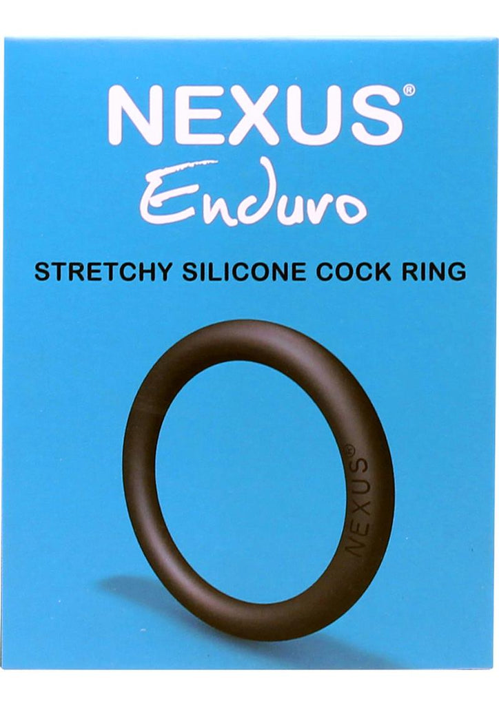 Nexus Enduro Silicone Cock Ring - Black