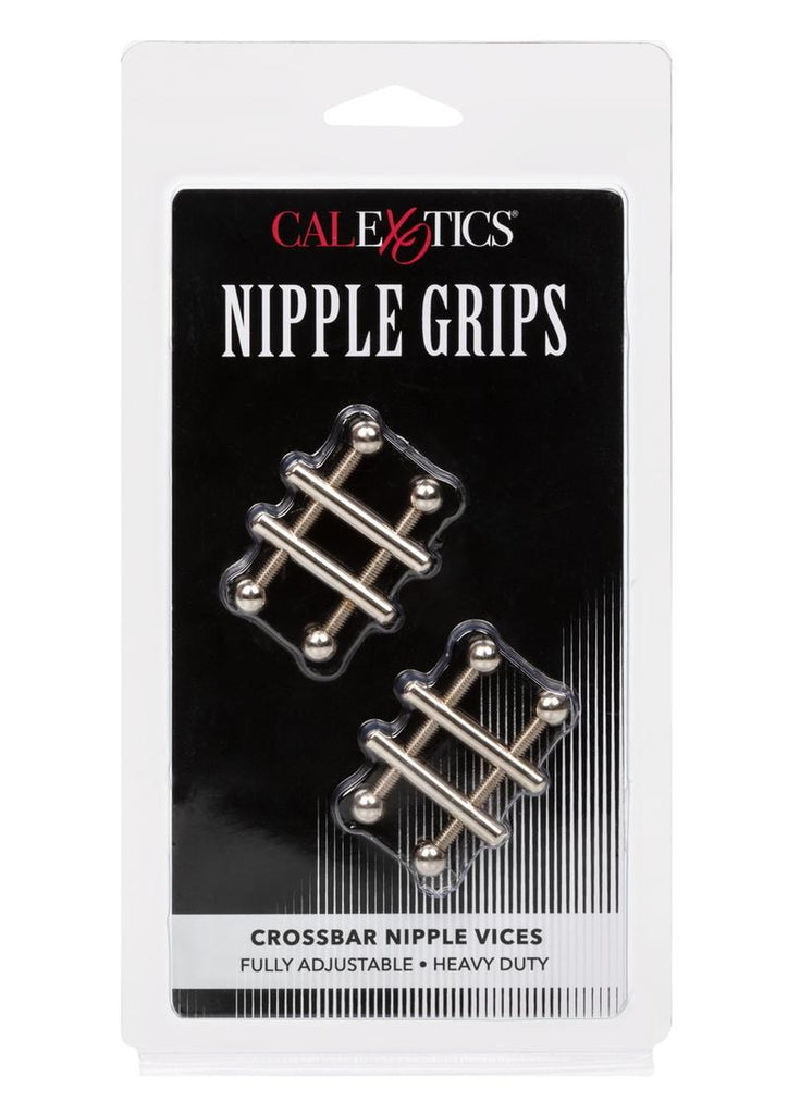 Nipple Grips Crossbar Nipple Vices - Silver