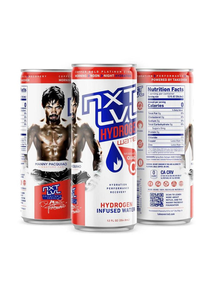 Nxt Lvl Water Manny Pacquiao - 12oz - 12pack