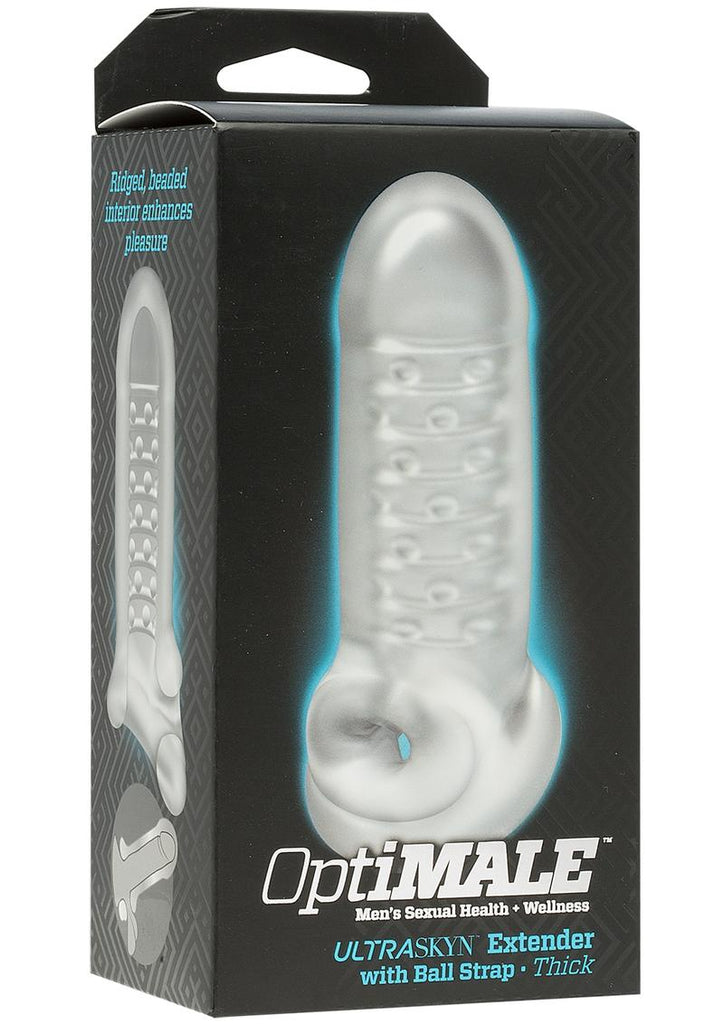 Optimale Thick Extender with Ball Strap - Clear/Frost