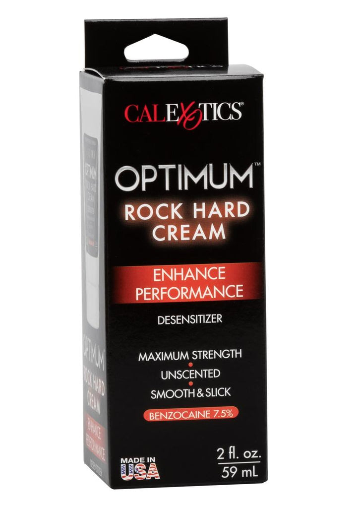 Optimum Rock Hard Cream Enhance Performance Desensitizer - 2oz