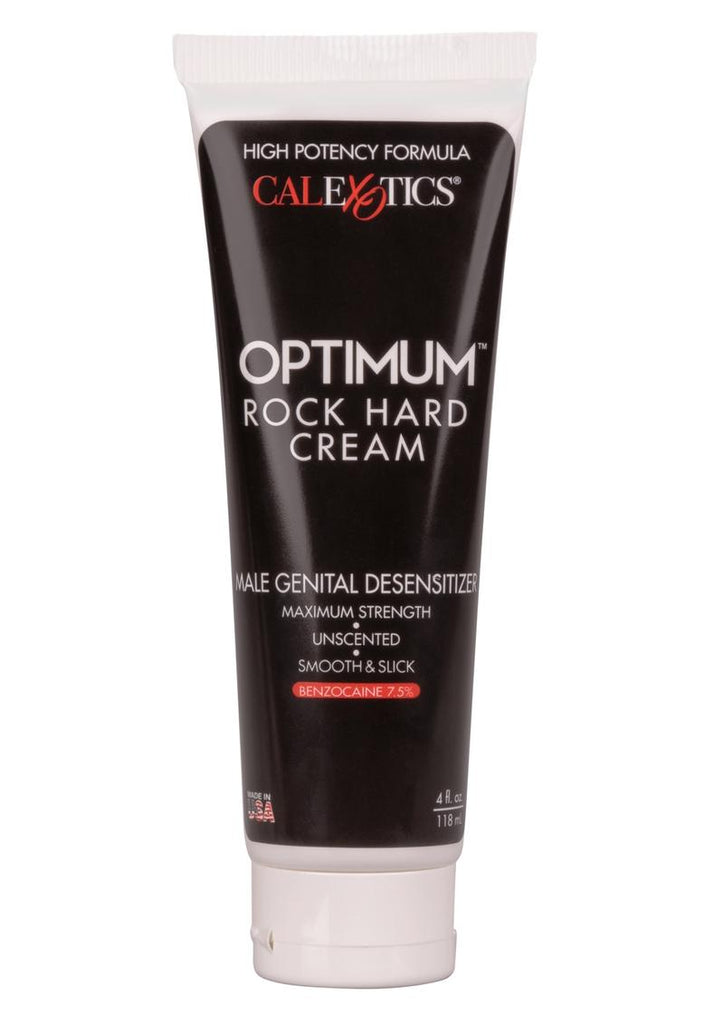 Optimum Rock Hard Cream Male Genital Desensitizer - Cream - 4oz - Boxed