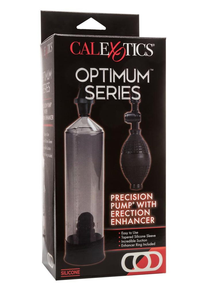 Optimum Series Precision Pump with Erection Enhancer - Clear/Smoke