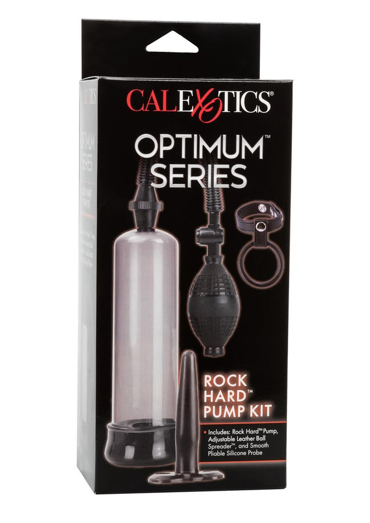 Optimum Series Rock Hard Pump Kit - Black/Clear