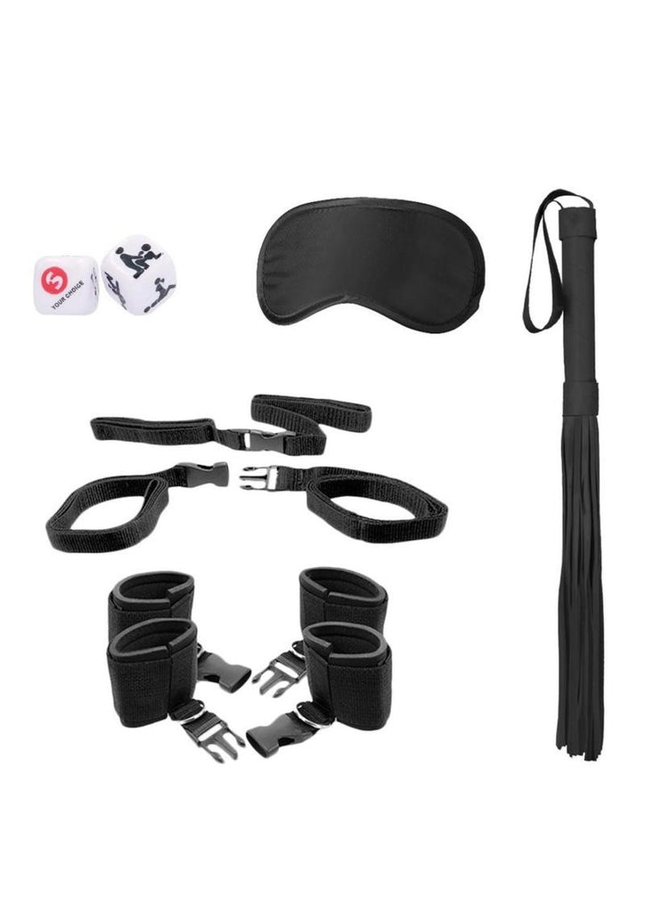 Ouch! Bed Post Bindings Restraint Kit - Black