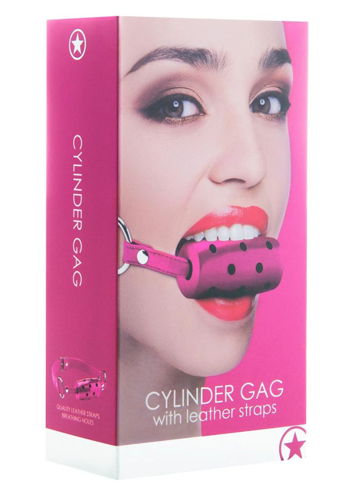 Ouch! Cylinder Gag - Pink