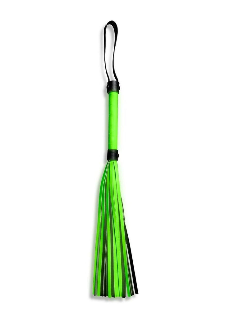 Ouch! Flogger - Black/Glow In The Dark/Green