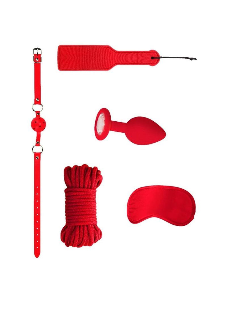 Ouch! Introductory Bondage Kit #5 - Red