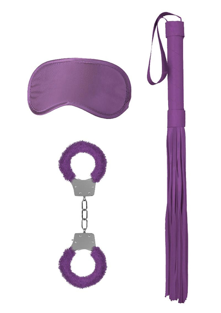 Ouch! Kits Introductory Bondage Kit #1 - Purple - 3 Piece Kit