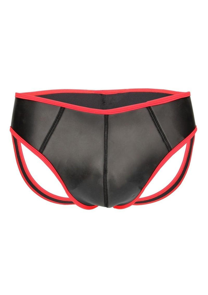 Ouch! Neoprene Jockstrap - Red - Large/XLarge
