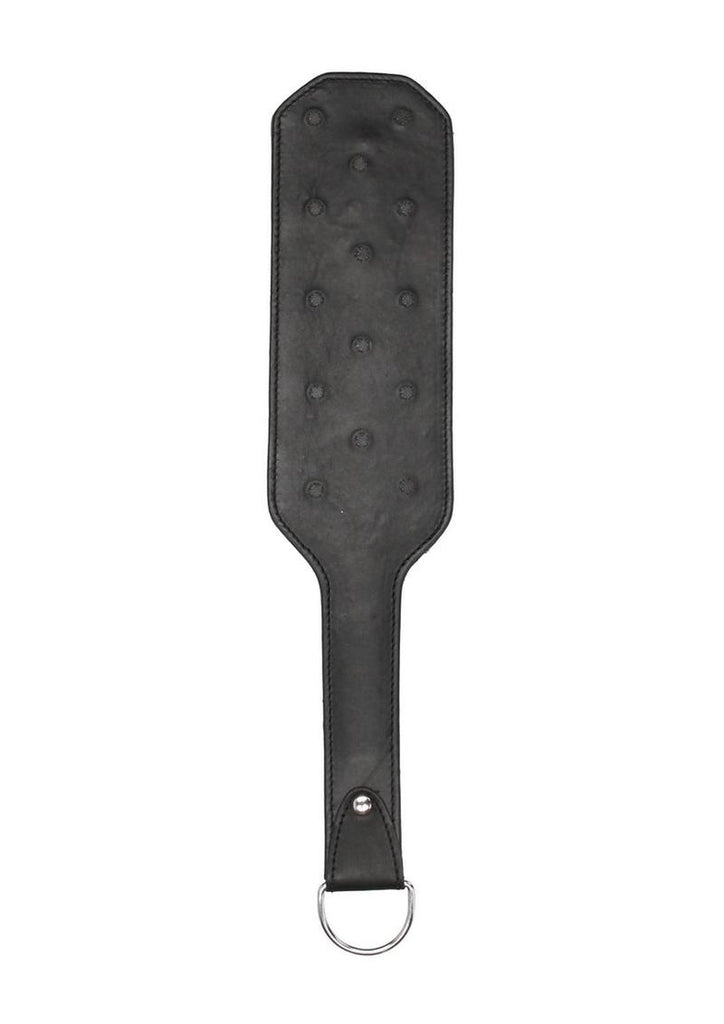Ouch! Pain Leather Vampire Paddle - Black