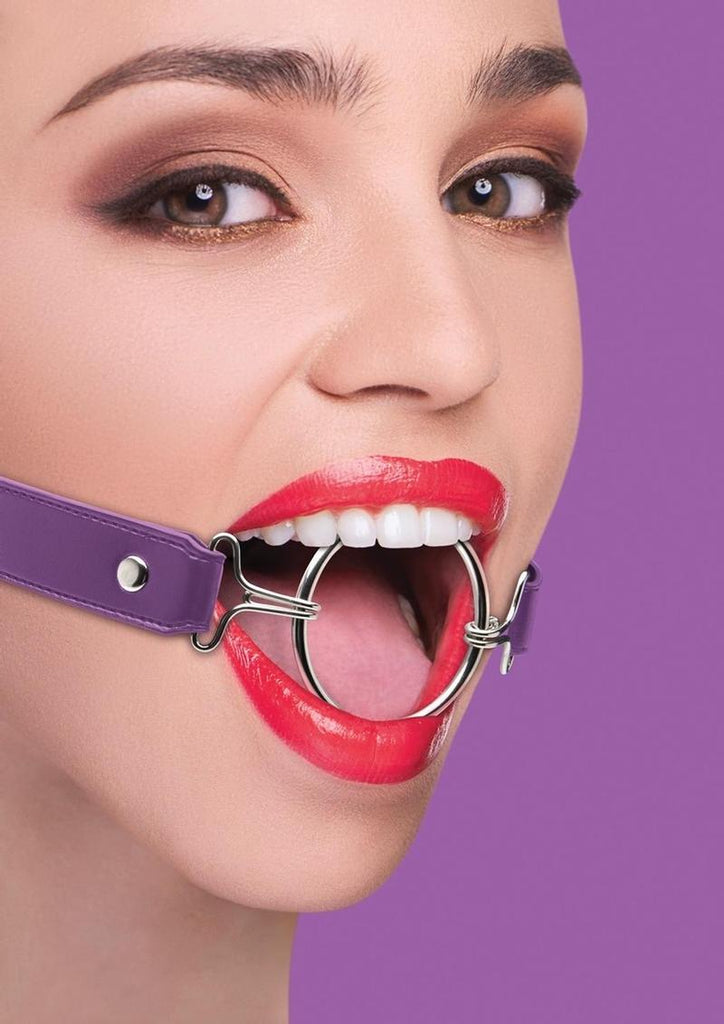 Ouch! Ring Gag XL - Purple