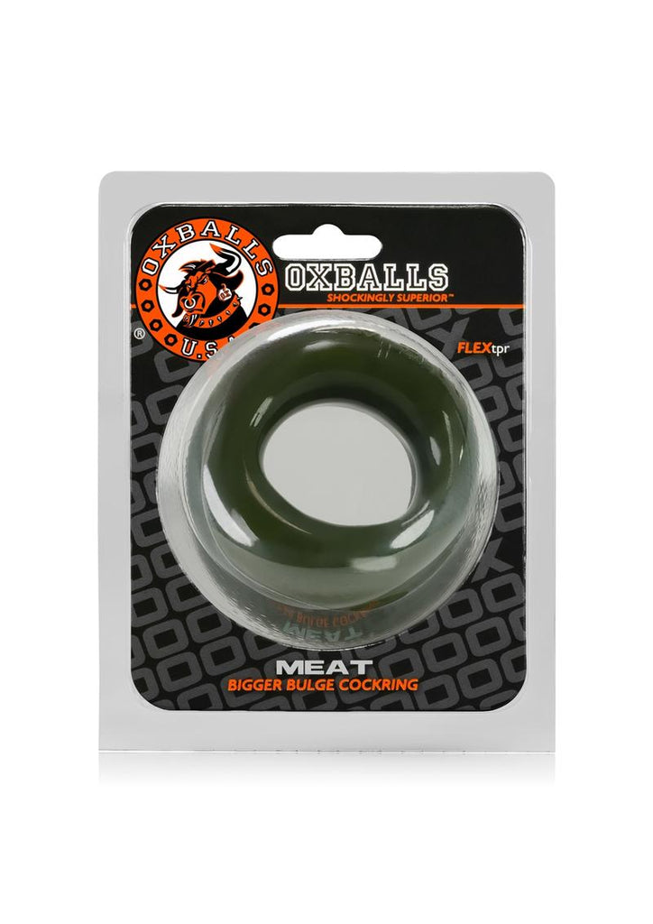 Oxballs Meat Padded Cock Ring - Green