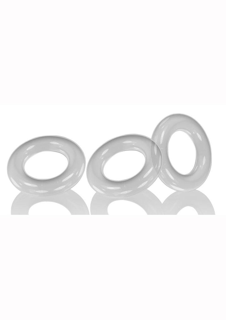 Oxballs Willy Rings Cock Rings - Clear - 3 Pack