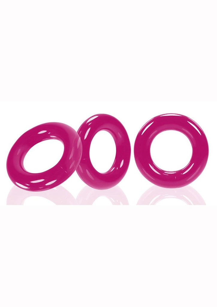 Oxballs Willy Rings Cock Rings - Pink - 3 Pack