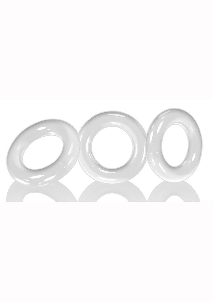 Oxballs Willy Rings Cock Rings - White - 3 Pack
