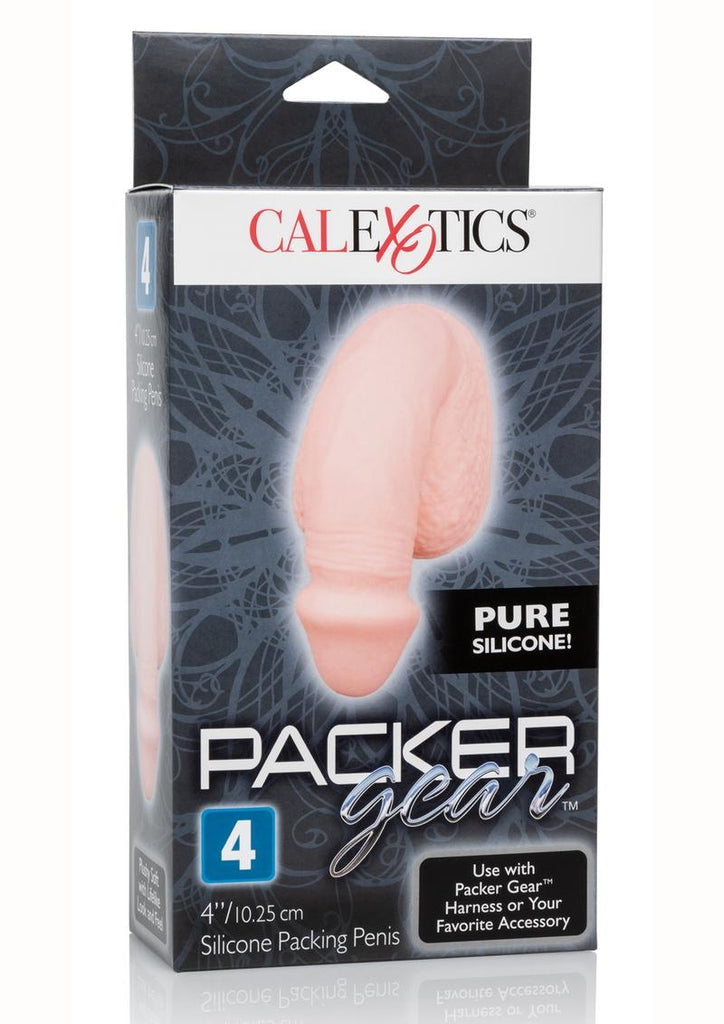 Packer Gear Silicone Packing Penis - Ivory/Vanilla - 4in