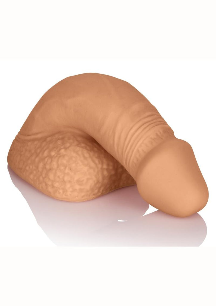 Packer Gear Silicone Packing Penis - Caramel/Tan - 5in